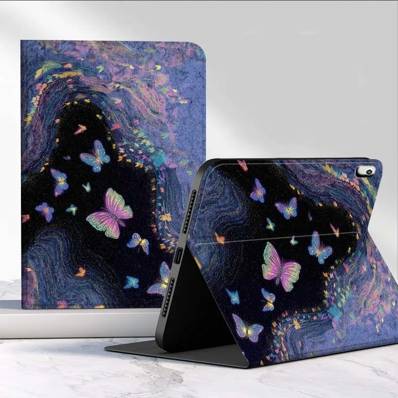 Butterfly Design For Huawei MediaPad MatePad Pro Air 12 X T5 T10S M6 M5 C5e SE 11 11.5 10.4 Inch Tablet Case