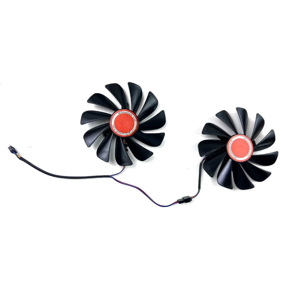 Nuevo ventilador de refrigeración 95mm 4pin CF1010U12S FDC10U12S9-C RX590 580 ventilador GPU para XFX RX 590 580 ventiladores de tarjeta de vídeo VGA