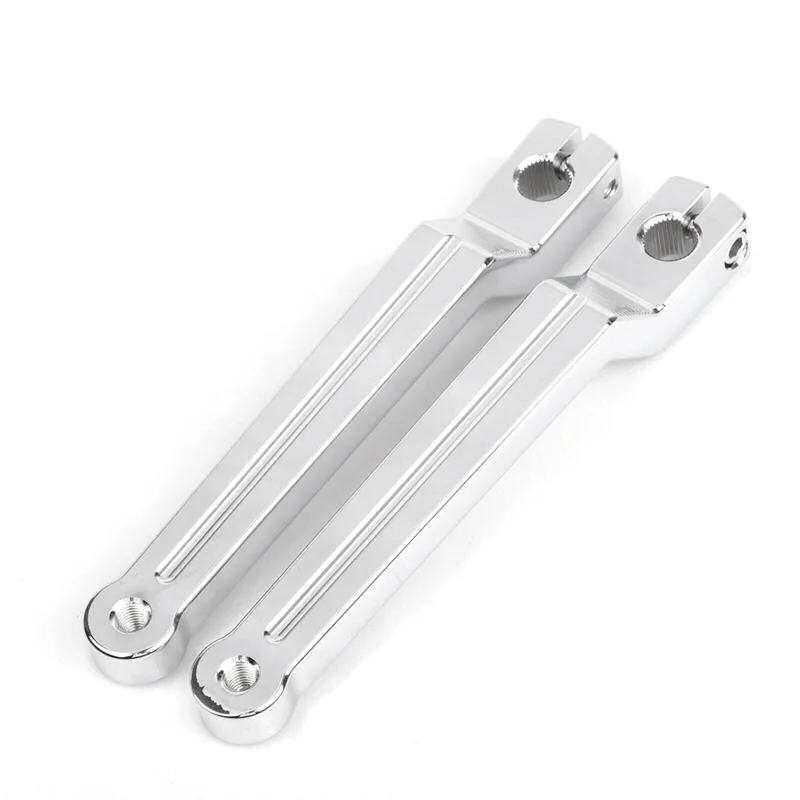 

A96E-Chrome Heel & Toe Gear Shift Levers Fit For Electra Street Glide Touring Replacement Parts