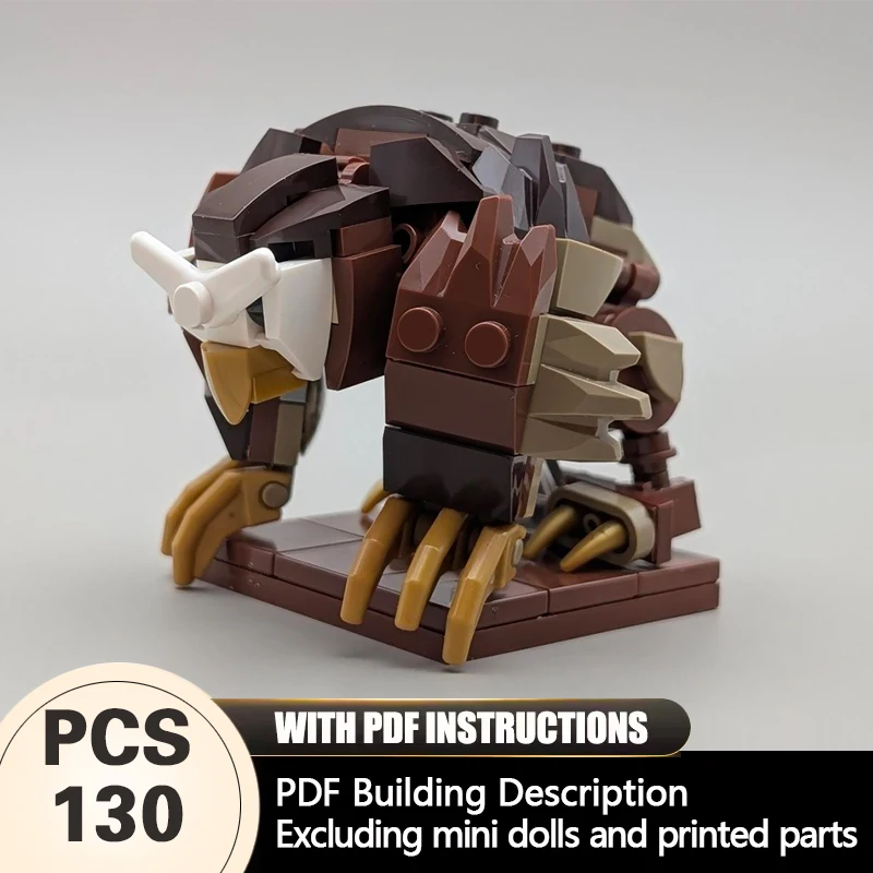 Creators Animal Series Model MOC Building Bricks The Owlbear Modular Technology Gifts Holiday Assemble Children Toys Suit