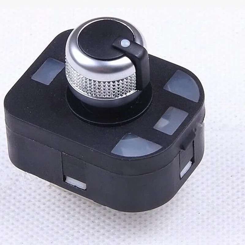 OEM original  Chrome side  Electric Mirror Adjust Switch Knob WITH  Folding For AUDI A1 A3 A6 C6  Allroad Q7 A8  4F0 959 565 A