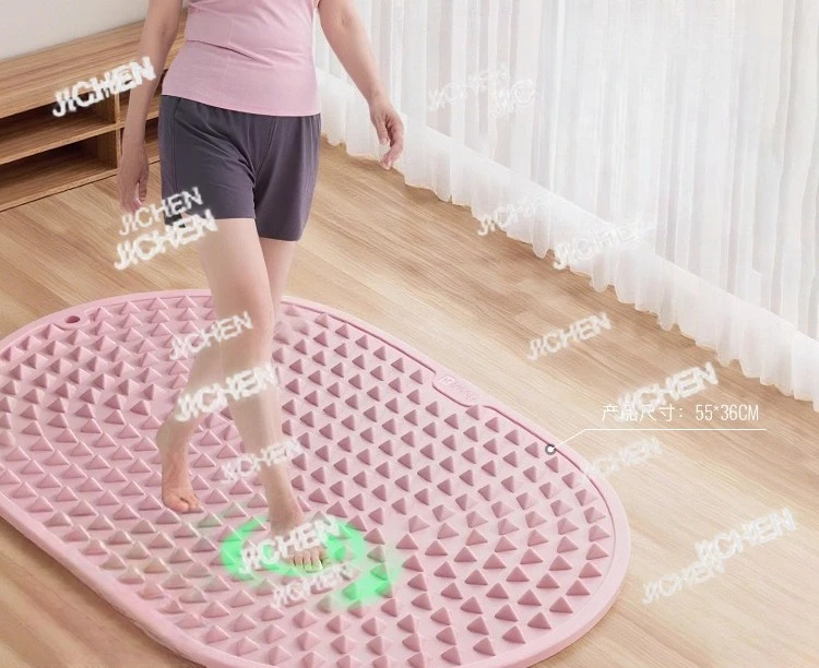 

Мягкая силиконовая пластина шиацу, ультра беговая массажная подушечка для ног, бег в месте, массажная пластина для ног с меридианом