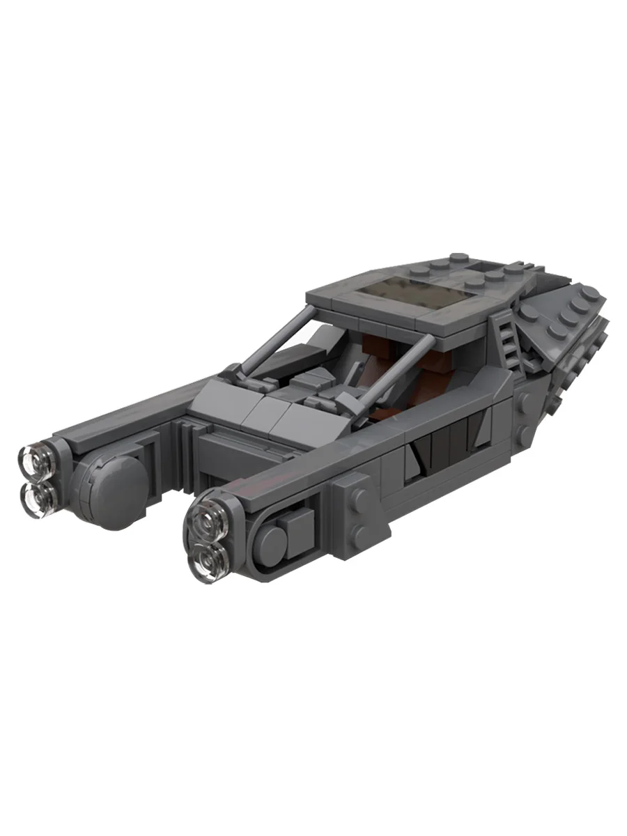 

Строительные блоки Future Hunter MOC, летающий автомобиль в стиле киберпанк с неоновыми огнями, филосоповый научный самолет своими руками для коллекционеров