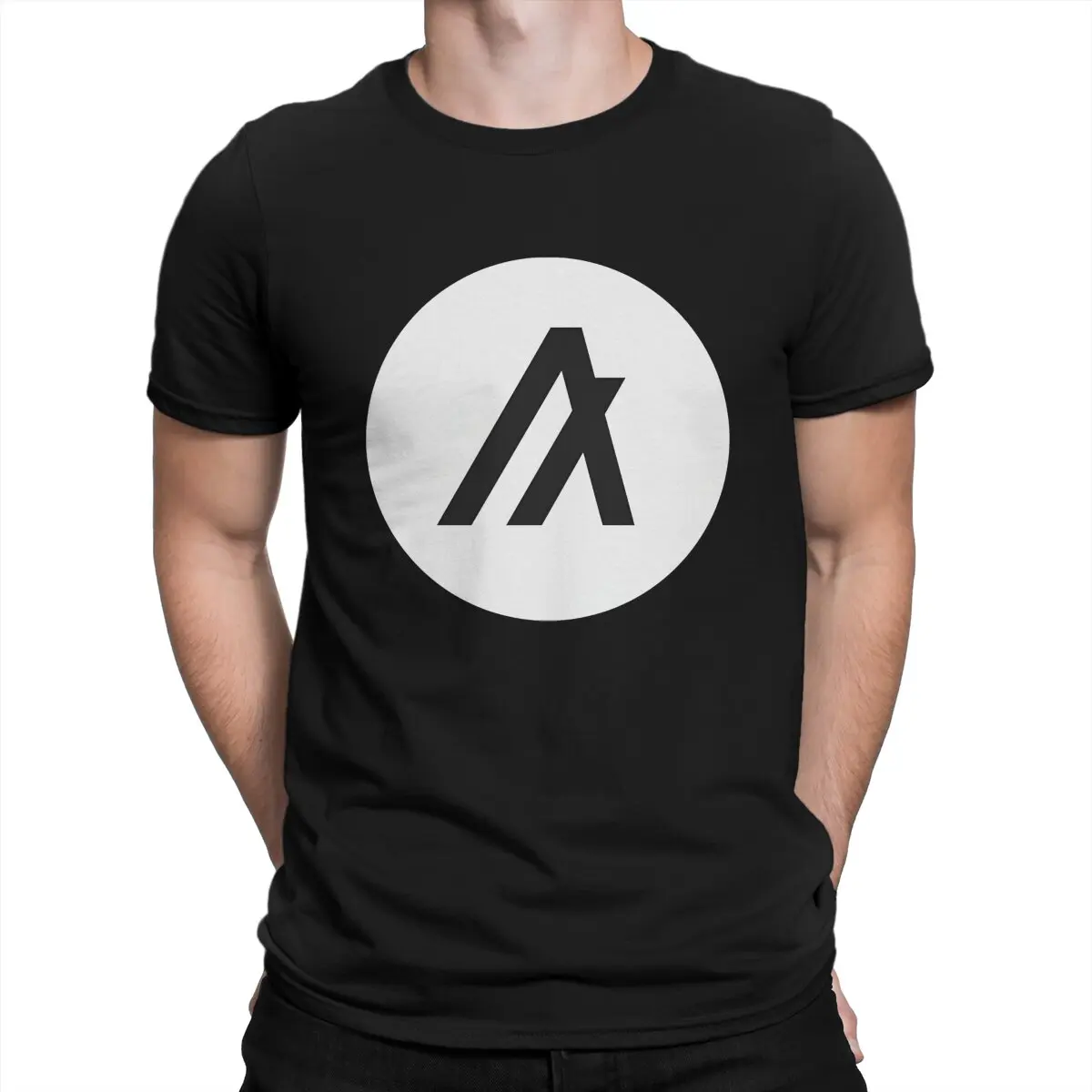 Algorand Technologies Newest TShirt for Men Black Round Neck Basic T Shirt Hip Hop Gift Clothes OutdoorWear