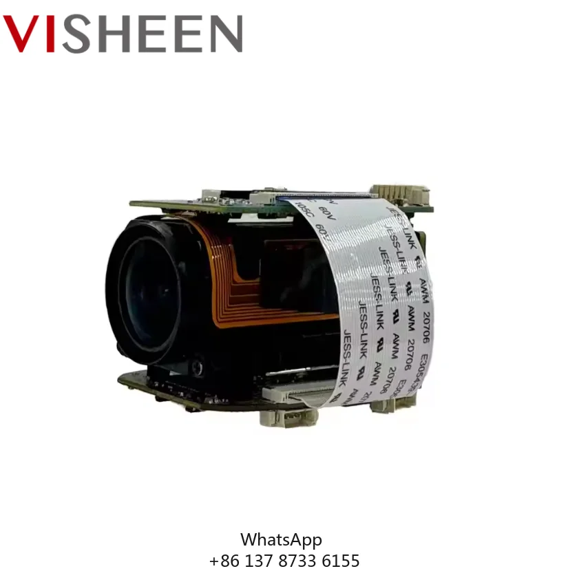 Новый модуль миниатюрной IP-камеры с зумом 3X (3,85–13,4 мм), 12 МП, 4K, 8 МП, NDAA-совместимый, компактный дизайн, без искажений, EIS, модель 2026 года