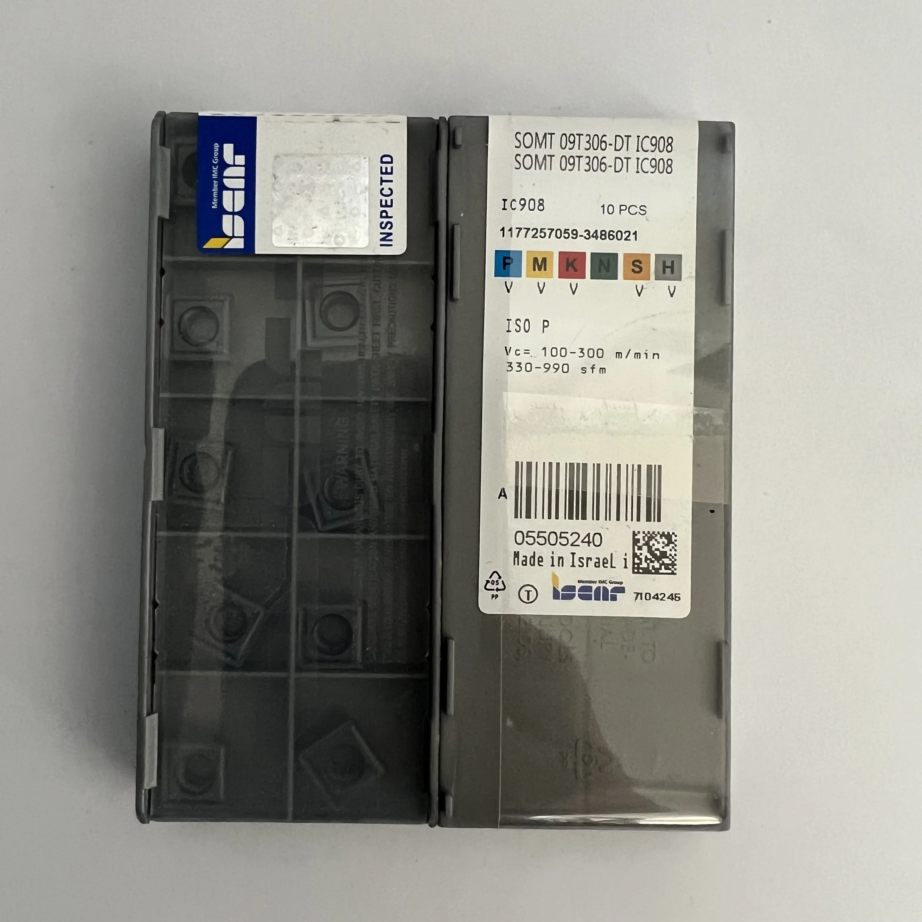 

SOMT09T306-DT IC908 CNC BLADE