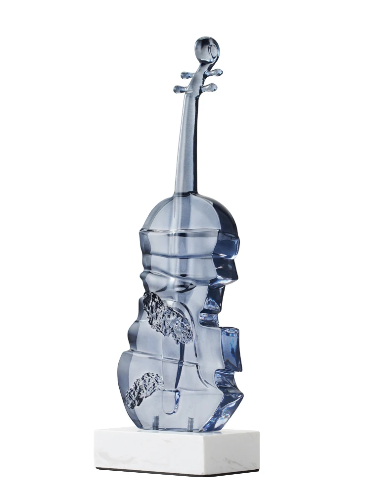 Creative violin living room floor-to-ceiling jewelry entrance hall wine cabinet desktop decoration