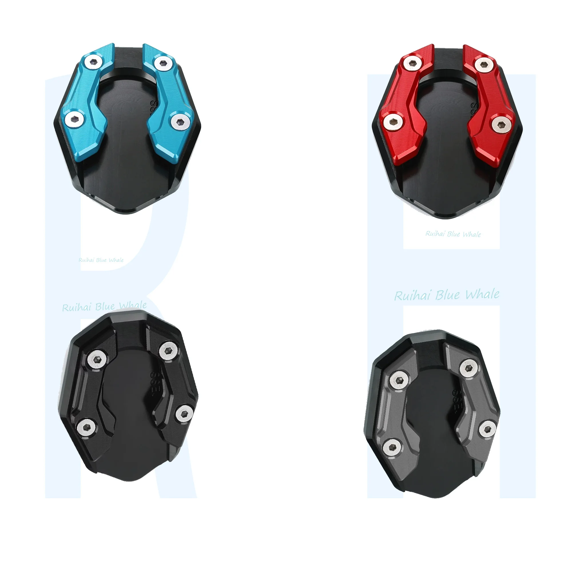 

FOR HONDA SH125 SH150 SH300 SH350 2003 - 2025 Scooter Motorbike Accessories Extension Foot Pad Support Plate Aluminum Alloy