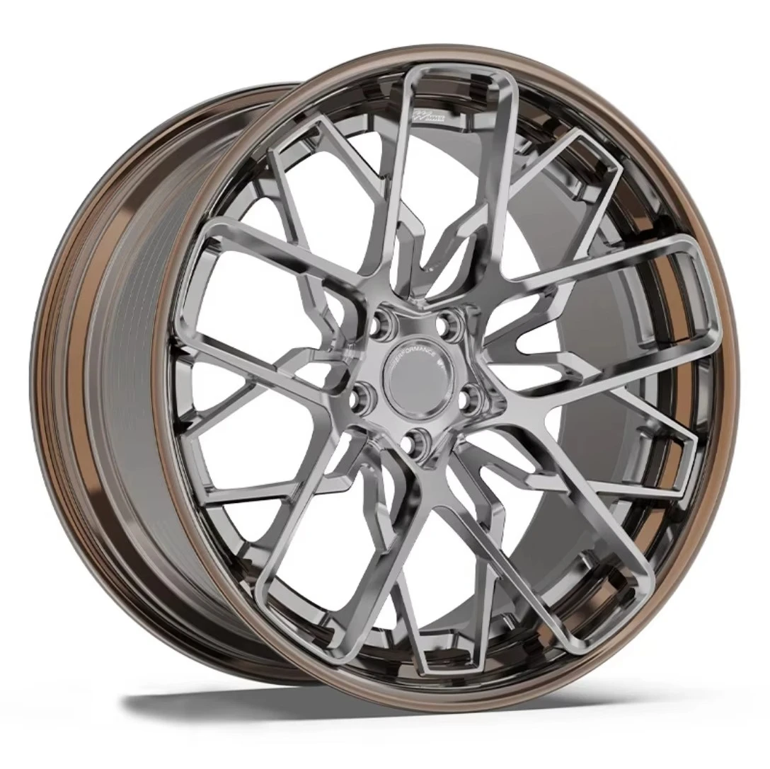 Кованые колеса серии SXLL GBC 4/5/6/8 и двухсекционная конструкция из сплава, черная отделка, модернизация/обновление