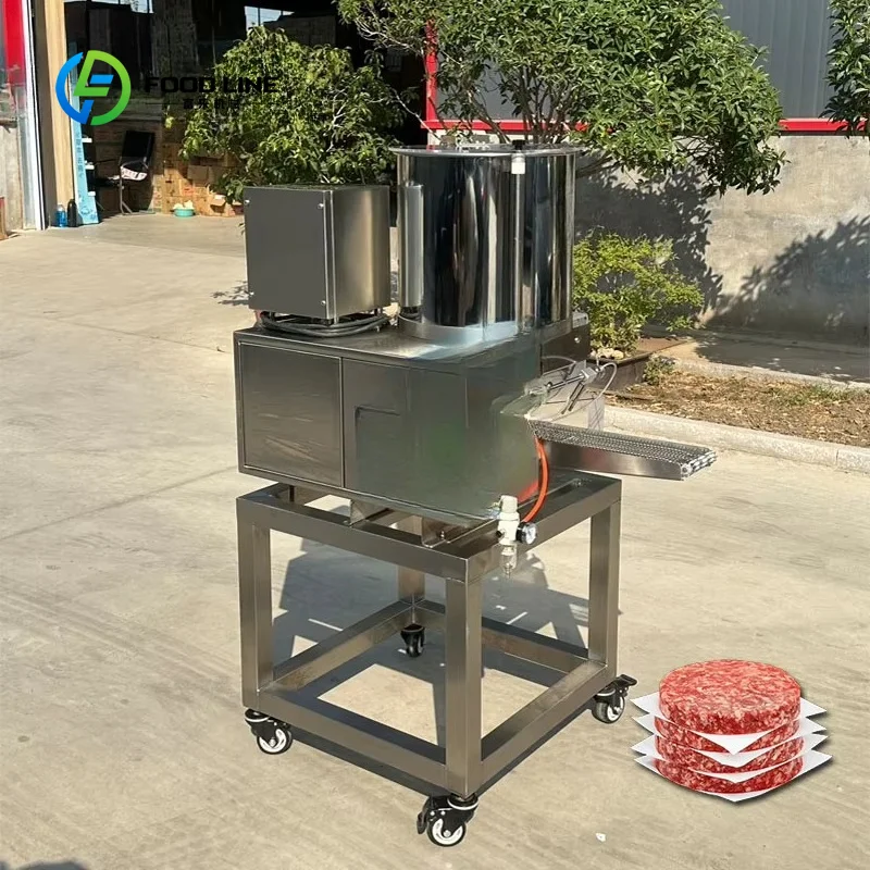 Commercial Automatic Meat Patty Forming Machine Stainless Steel Burger Patty Making Machine for Hamburger Production