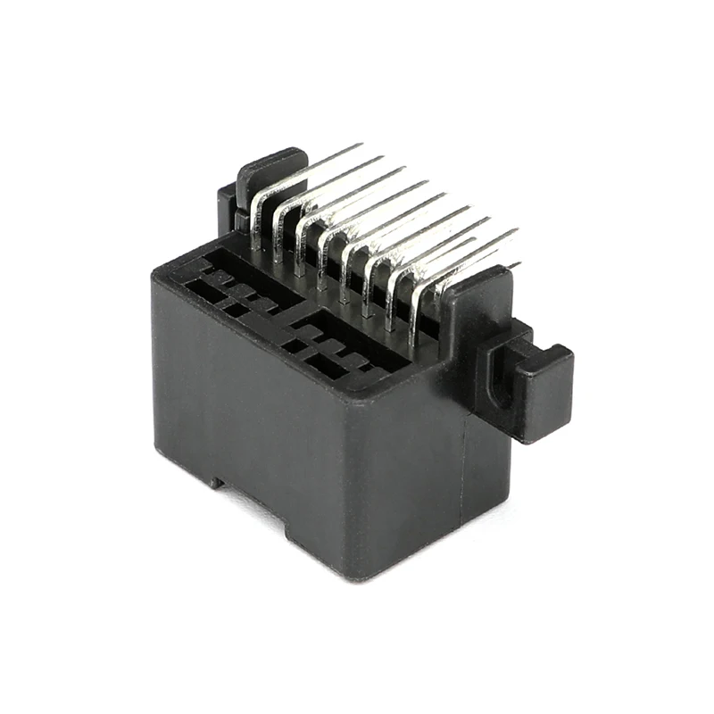 

174053-2 TE type PCB board end pin seat window lifter assembly plastic shell plug male head 16pin