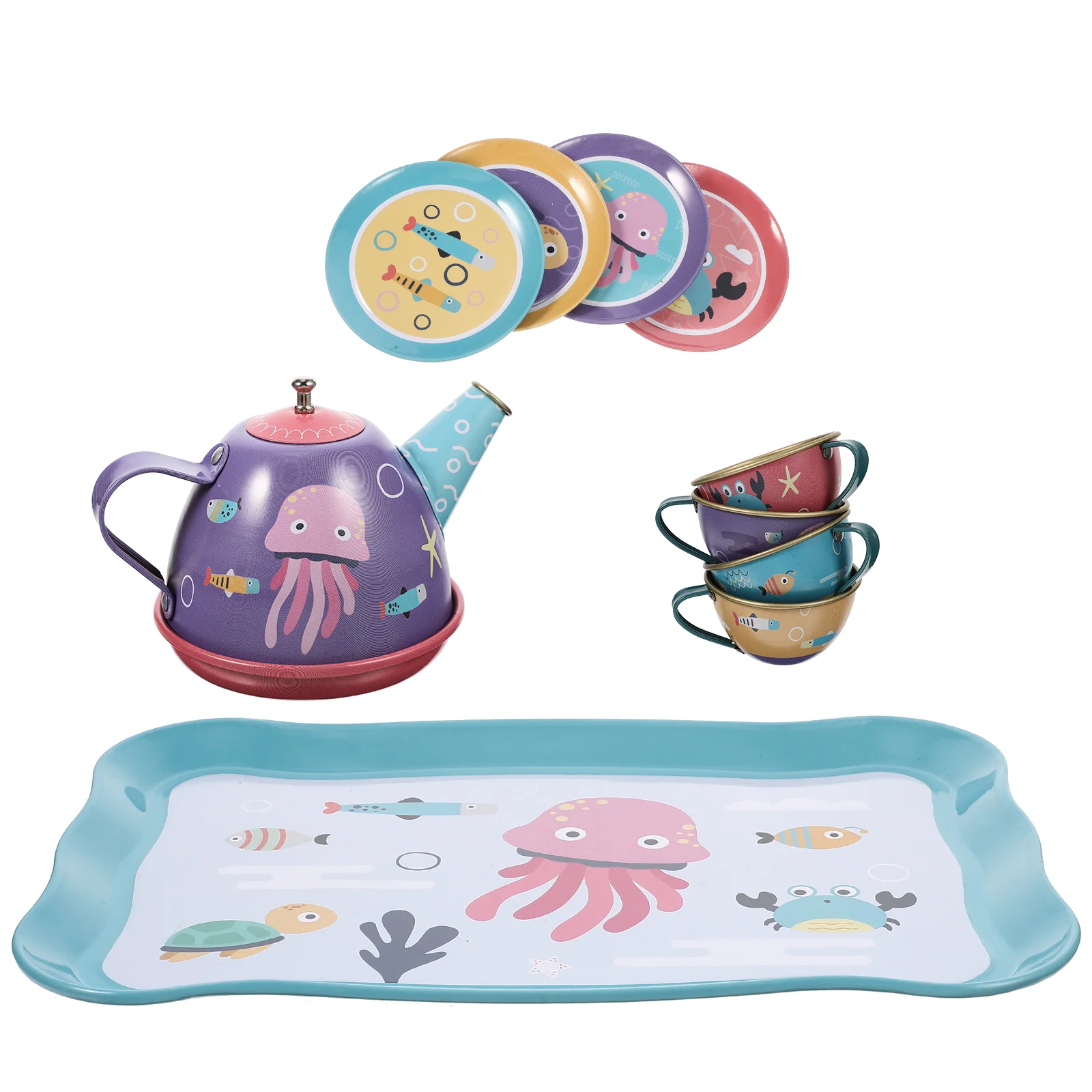 Children's Simulated Tea Set Imagination Toys for Toddlers Gifts Little Girls 3 Year Old Christmas