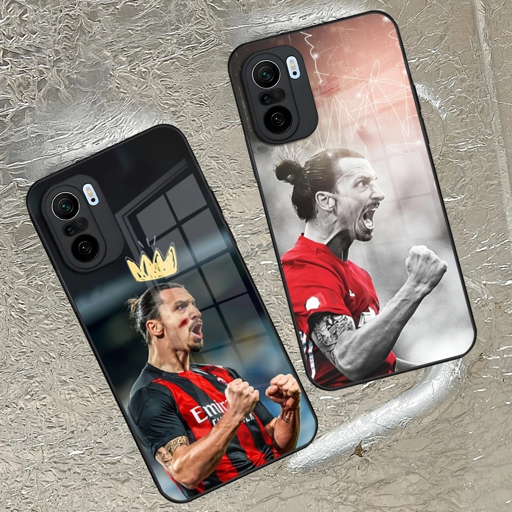 Zlatan Ibrahimovic Phone Case for Xiaomi 14 13 12 11 13t 12t 11t POCO M6 M5 X6 X5 F6 F5 Ultra Pro Lite 5G toughened glass