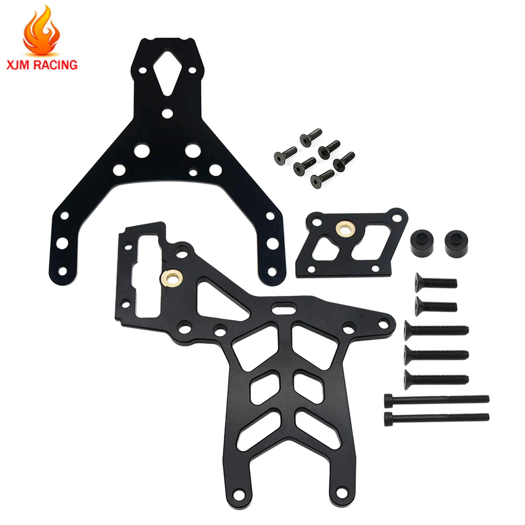 CNC Metal Thicken Rear or Front Upper Plate Kit for 1/5 HPI ROFUN BAHA King Motor ROVAN BAJA 5B 5T 5SC SS Rc Car Racing Parts