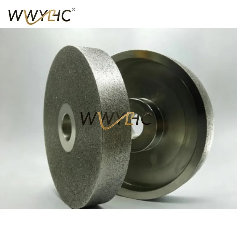 6 Inch Diamond Alloy Abrasive Wheel 25x25.4mm Jade Roughing Skin Removing Shaping Grinding Wheel
