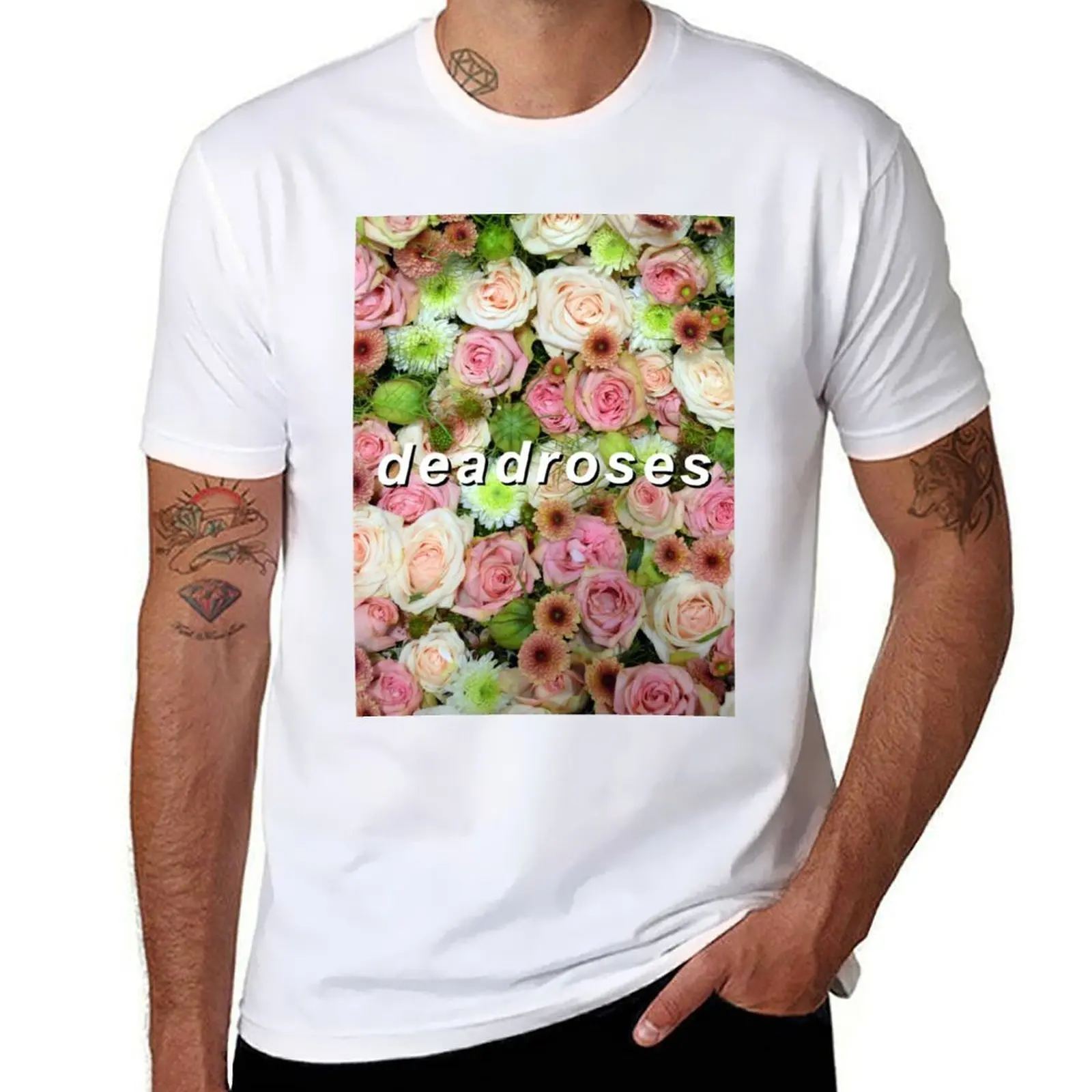 

deadroses - blackbear T-Shirt man t shirt heavy cotton t shirt man luxury T-Shirt