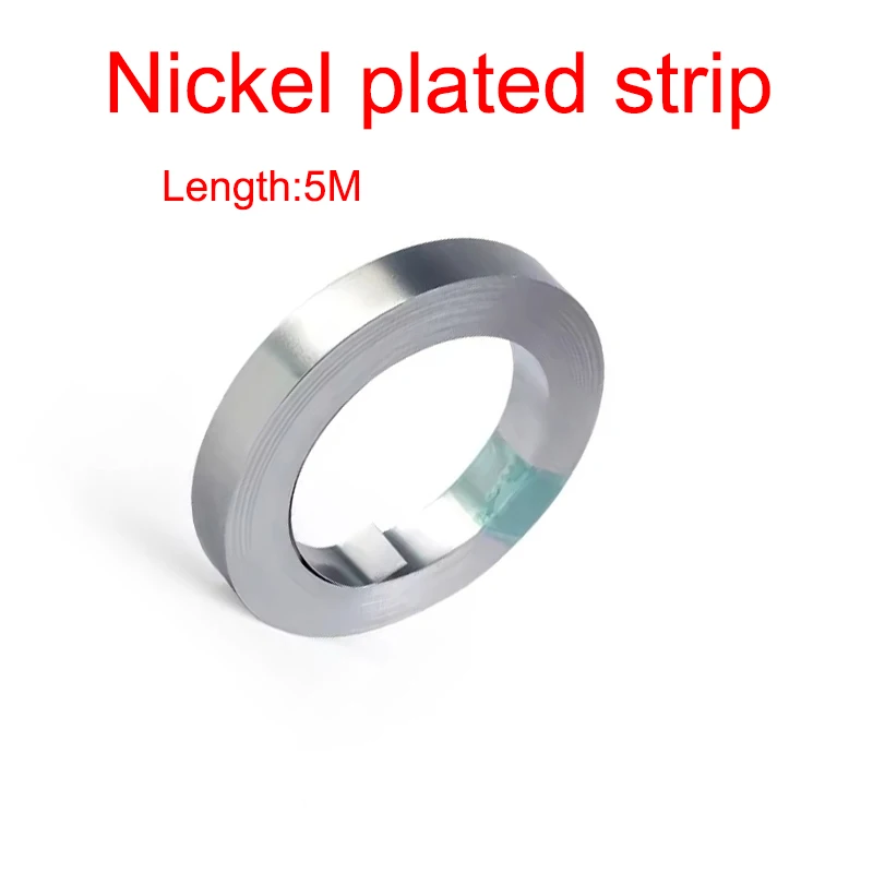 

5M 6mm 8mm 10mm x 0.1/0.15/0.2 nickel plated strip ,suitable for lithium 18650 battery spot welding