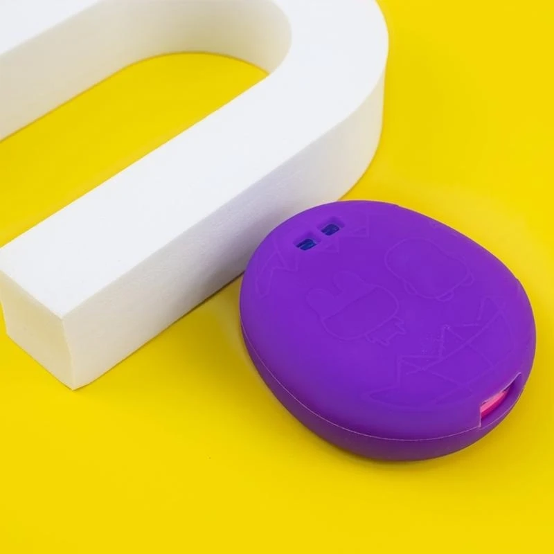 Y4QA Silikonabdeckung Gehäuse, kompatibel für die Kompaktgröße für elektronische Haustierspiele