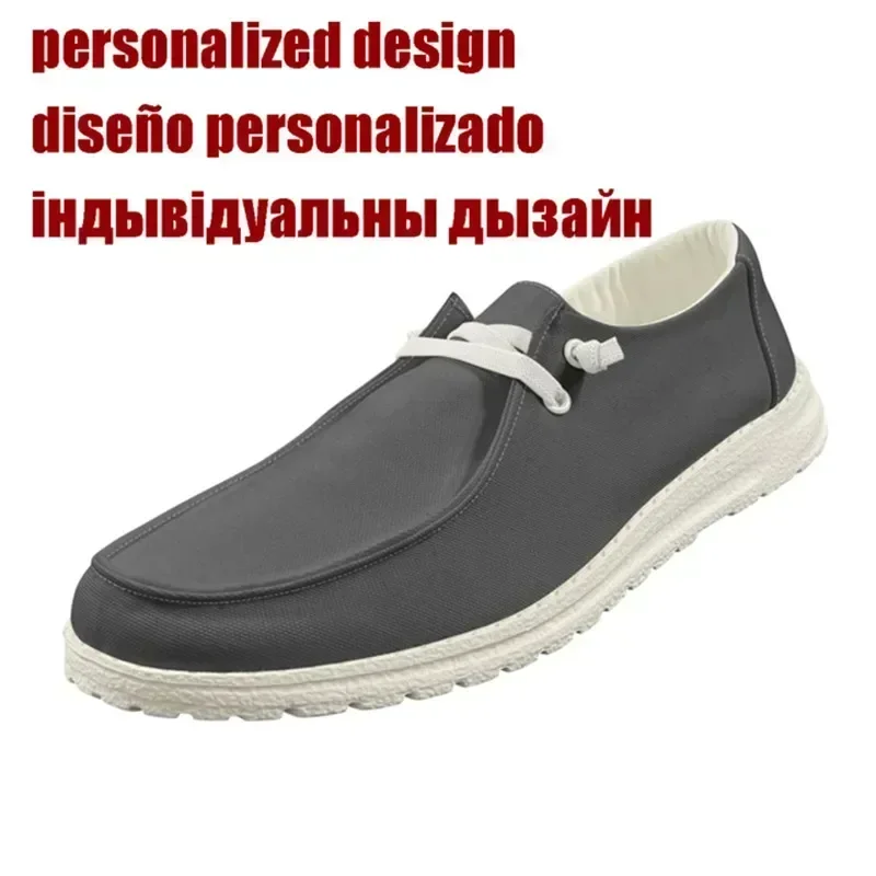 Custom Shoes Womens Lace Up Flats Lightweight Comfortable Shoes For Men Customize Your Name/Logo/Picture Casual Sneakers Zapatos