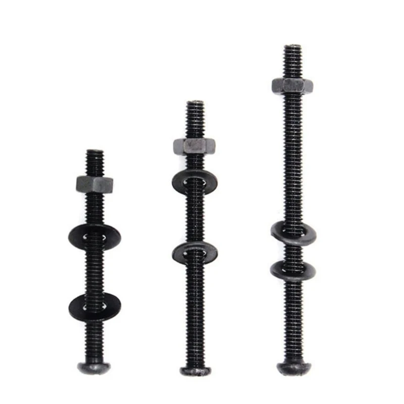 G6DD 8PCS Brake Cage Screws Release Bolt Cage Bolt Replacement High Durability Carbon Steel for Trailer Spring Brakes