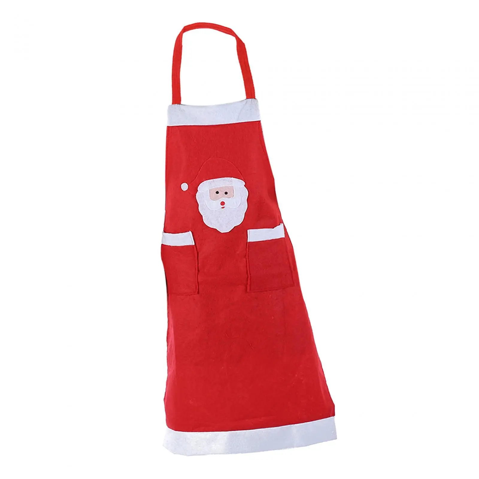 Santa Claus Aprons Decoration Apron Cooking Family Aprons Kitchen Aprons for Restaurant Chef Cleaning Party Baking