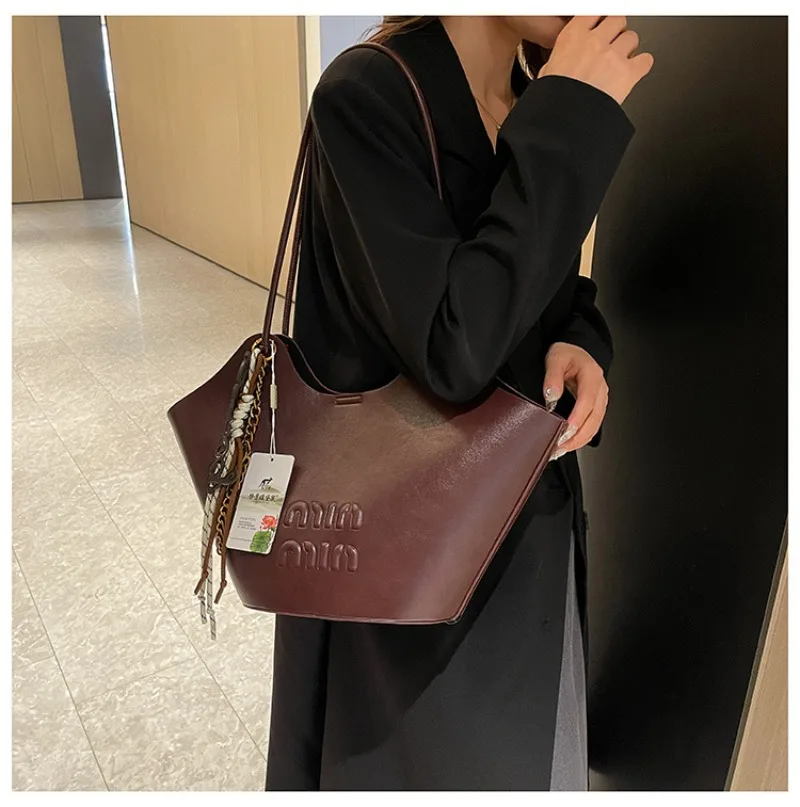 

Chic Retro Tote Bag Set for Women 2025, Large Basket-weave Shopper with Premium Feel, Spacious Commuter Bag for Work & Travel