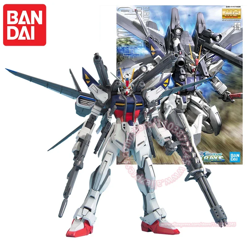 BANDAI SEED FRAME ASTRAYS MG 1/100 Strike Gundam E+IWSP Trendy Figure Collection Ornaments Animation Peripheral Children's Toys