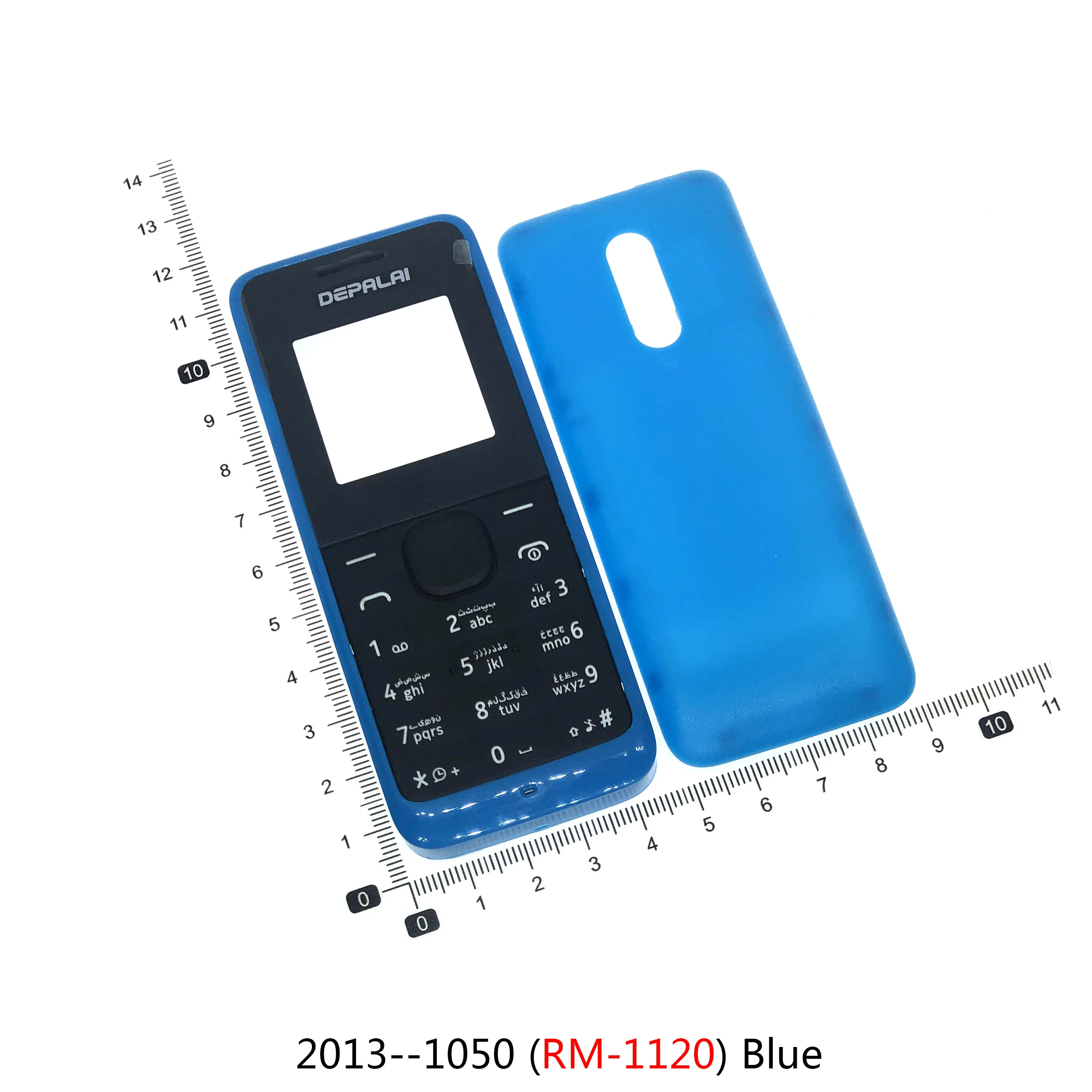 For Nokia 1050 1120 case 105 RM-1133 Phone Housing Cover Keypad Back Battery RM-1134 Mobile Phone Case Dual card version