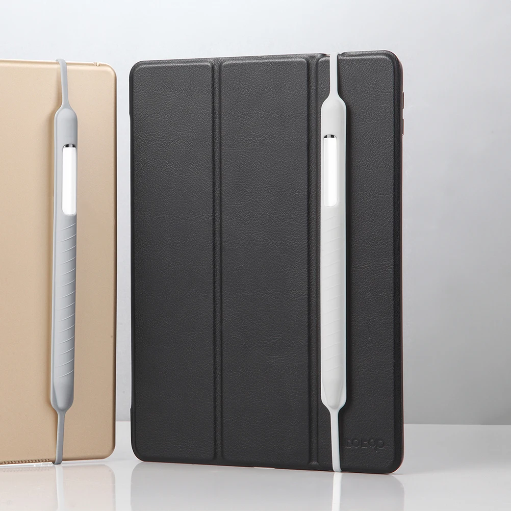 

Pencil 1/2 Enclosure Anti-loss Cover Estuche Protector Protective Case Grey Silica Gel
