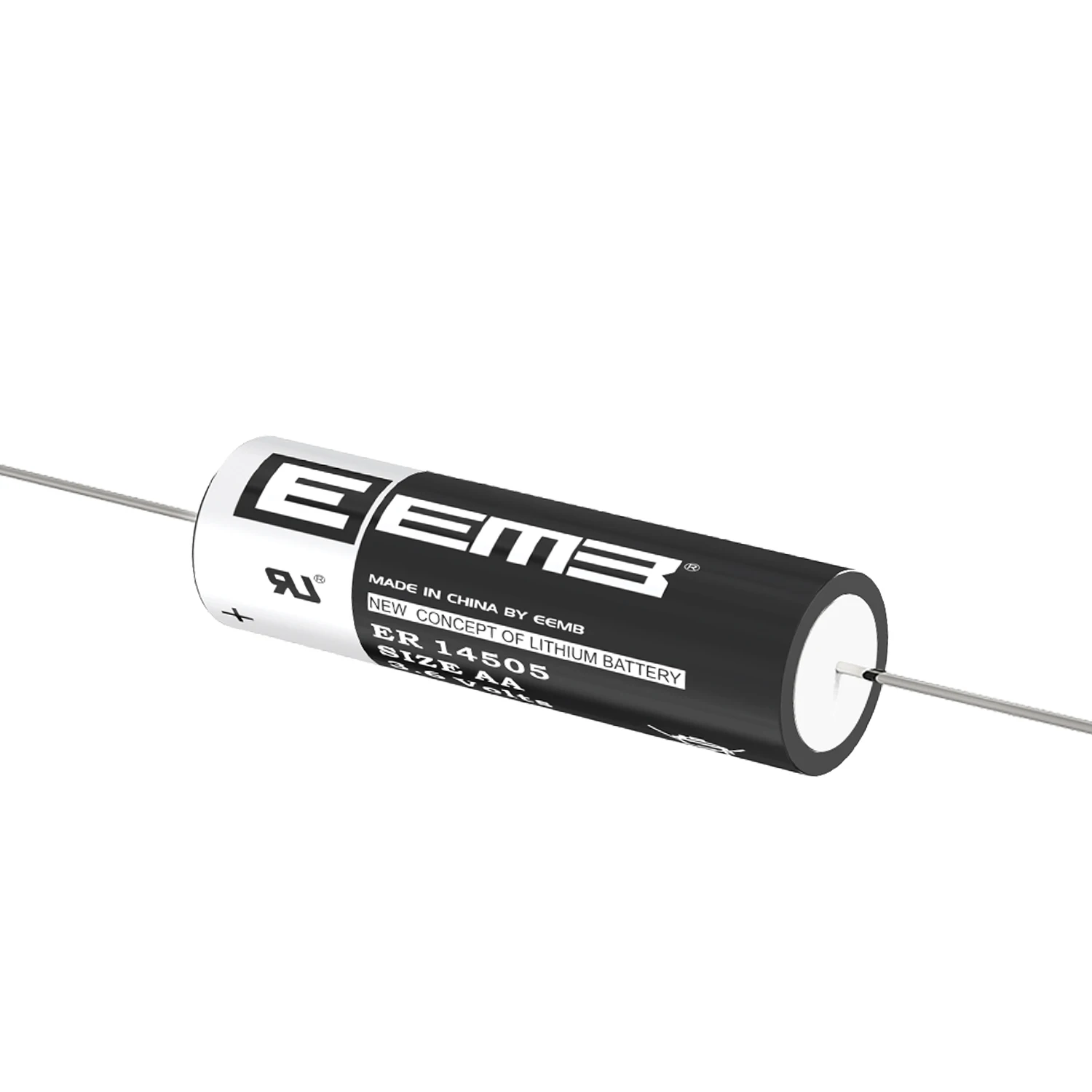 EEMB ER14505-AX Bateria 3,6 V Baterie litowe AA z pinem AX 2600 mAh Ogniwo akumulatorowe do alarmu gazu/wodnika Czujnik okna