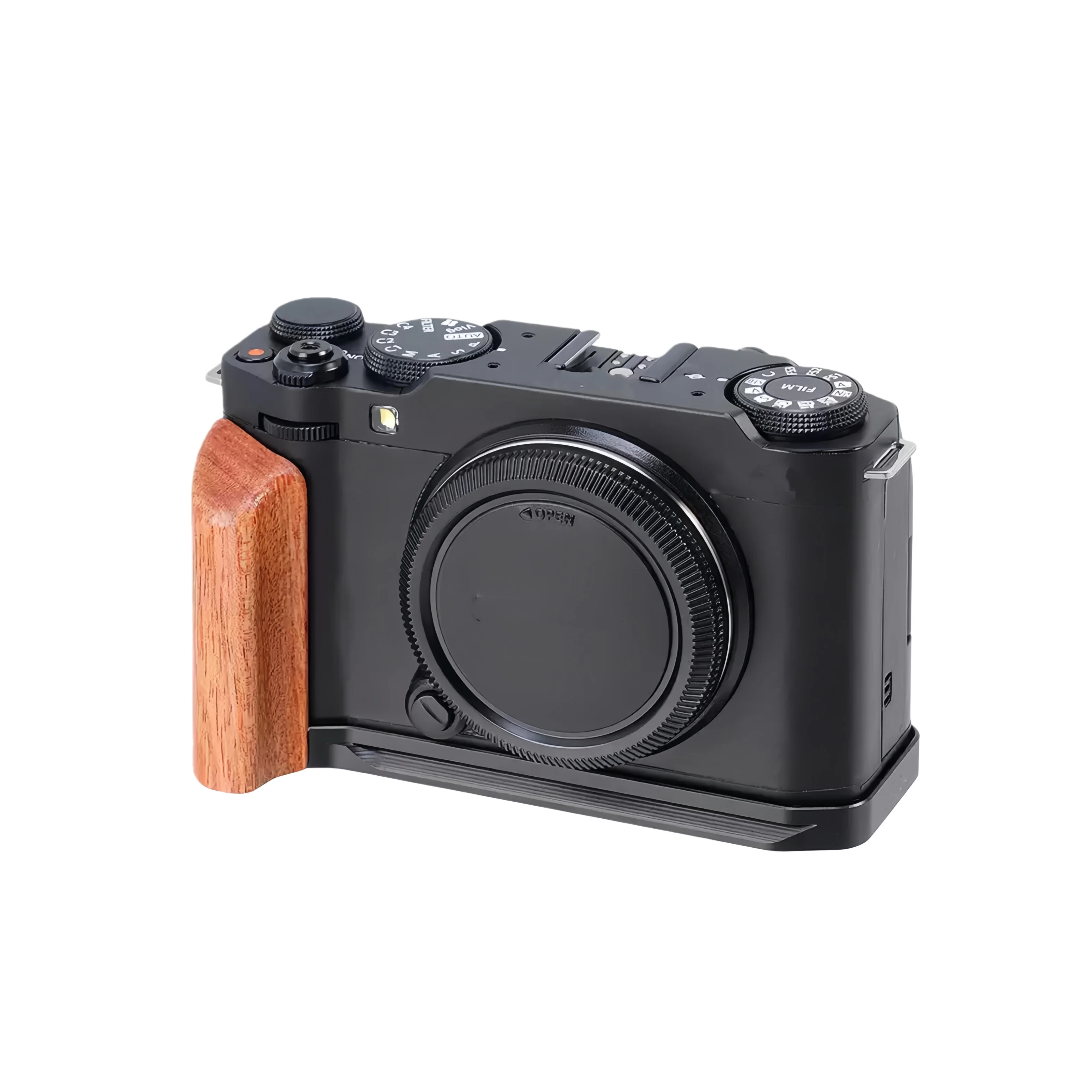

Camera grip L-shaped quick-release plate For Fujifilm X-M5 fixture stabilizer aluminum alloy protective frame