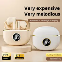 D331 TWS Wireless Bluetooth Fone 5.3 Earphones Sports Headset ENC Power Digital Display Stereo Sound Headphones For Smartphones