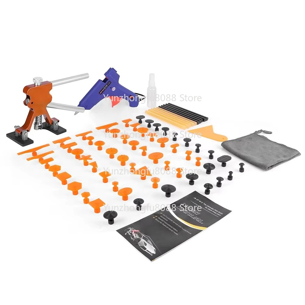 Car Body Dent Repair Kit - Hail Damage Removal Tools with Trimmer Puller, No Trace Bubble Packaging