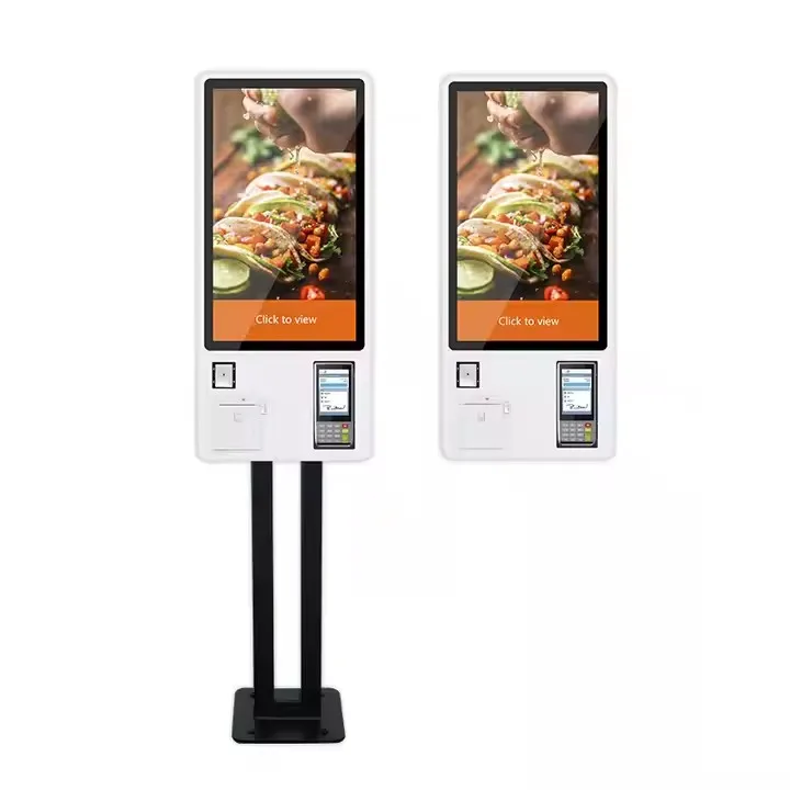 

Payment Terminals 24 32-inch Photo Booth Machines Self-service Kiosks Self-service with Printers Food Ordering Kiosks