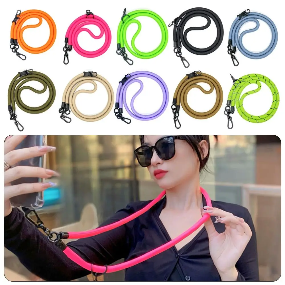 Crossbody With Patch Phone Accessories Hanging Rope Neck Ropes Mobile Phone Straps Phone Lanyards Hanging Cord Strap