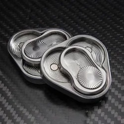 Magnetic Push Slider Skull Poker Style Adult Metal EDC Fidget Toys Autism Sensory Toys ADHD Anxiety Stress Relief Hand Spinner