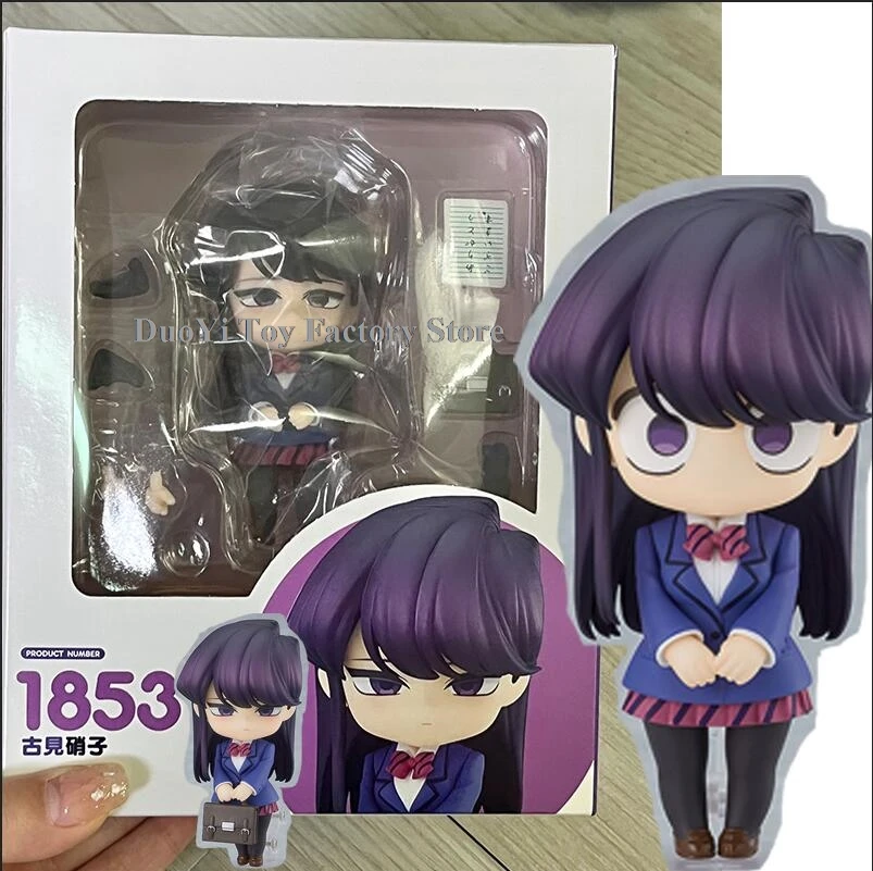 Komi-san wa Komyushou Desu Komi Shouko 1853 figura de acción no puede comunicarse Anime PVC modelo versión Q regalos de Navidad y Halloween