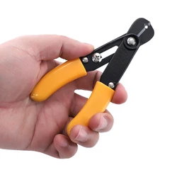 Electrical Wire Cable Cutting Single Hole Wire Stripper Flush Pliers AdjustableWire Strippe