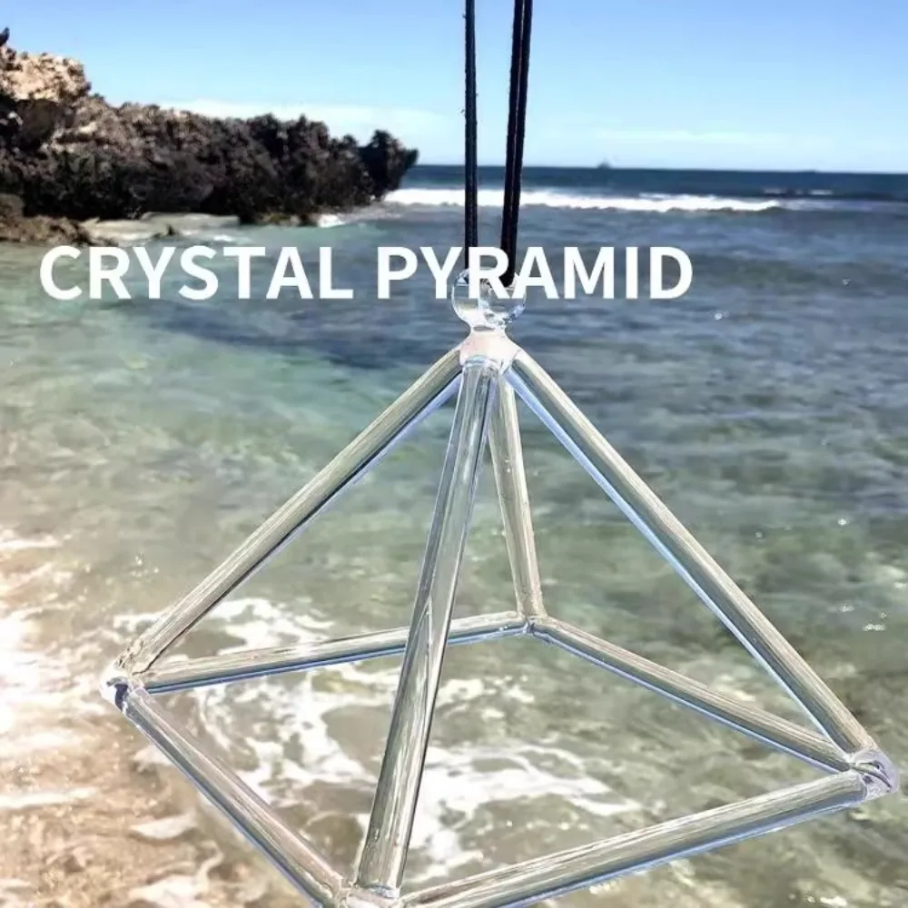 

Прозрачная хрустальная пирамида, йога, медитация, исцеление, пирамида Melkaba, штатив, звуковая терапия, музыкальные ударные инструменты