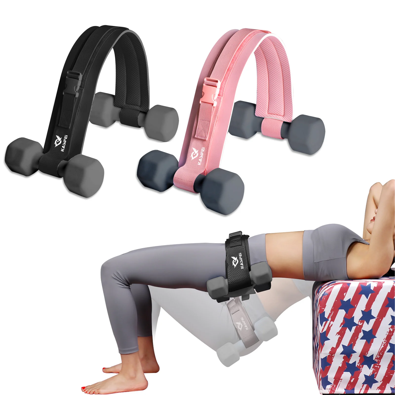 Cintura portatile con manubri cintura in pelle PU vita Hip Workout cintura palestra Home Core Strength Training Fitness strumento ausiliario