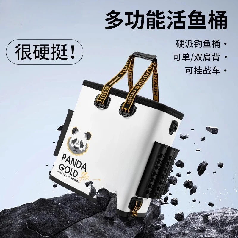 Lagerung Angeln Stecker Rod Fall Schulter Zurück Live Fisch Barrel Chariot