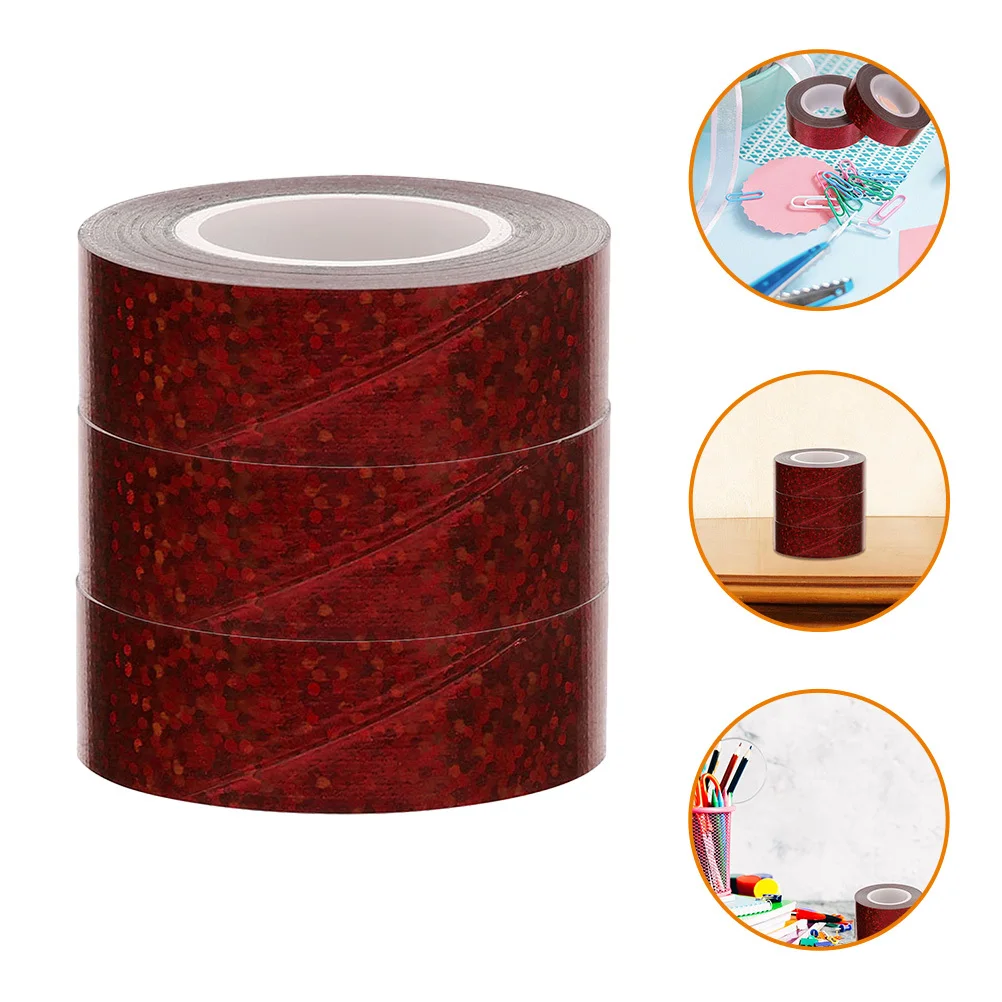 

3 Rolls Flashing Duct Tape Single Side Durable Adhesive for Carpet Hardwood Floors Heavy Duty Craft Tape