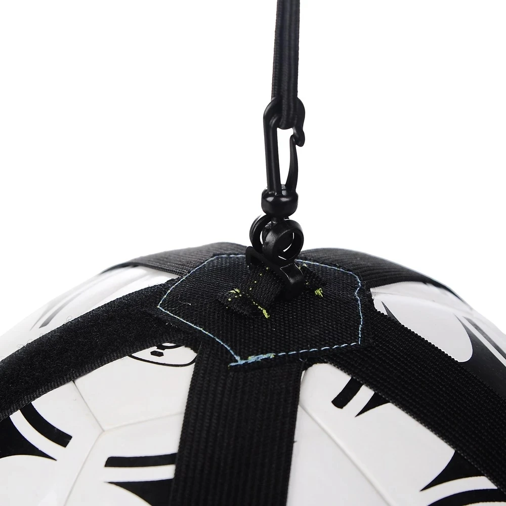 Bolsa de malabares de balón de fútbol para niños, cinturón circular auxiliar, accesorios de entrenamiento de fútbol, entrenador de fútbol individual