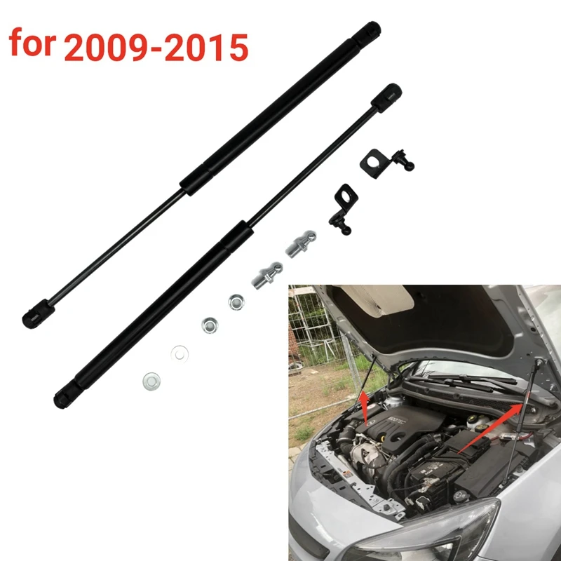 Front Hood Bonnet Gas Spring Strut Shock Damper Lift Support Bar for Opel Holden Astra J Vauxhall MK6 GTC