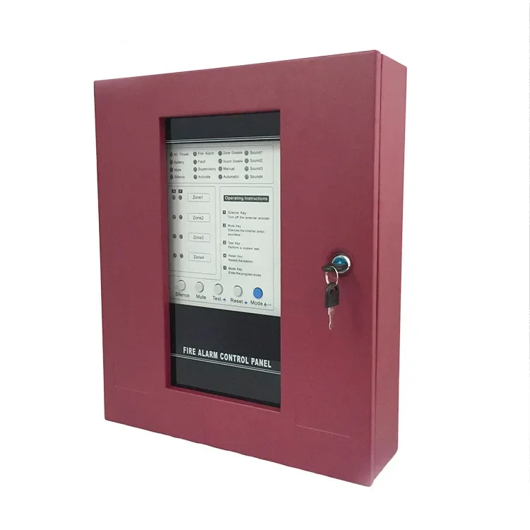 Conventional Fire Alarm Panels for 4 Zones