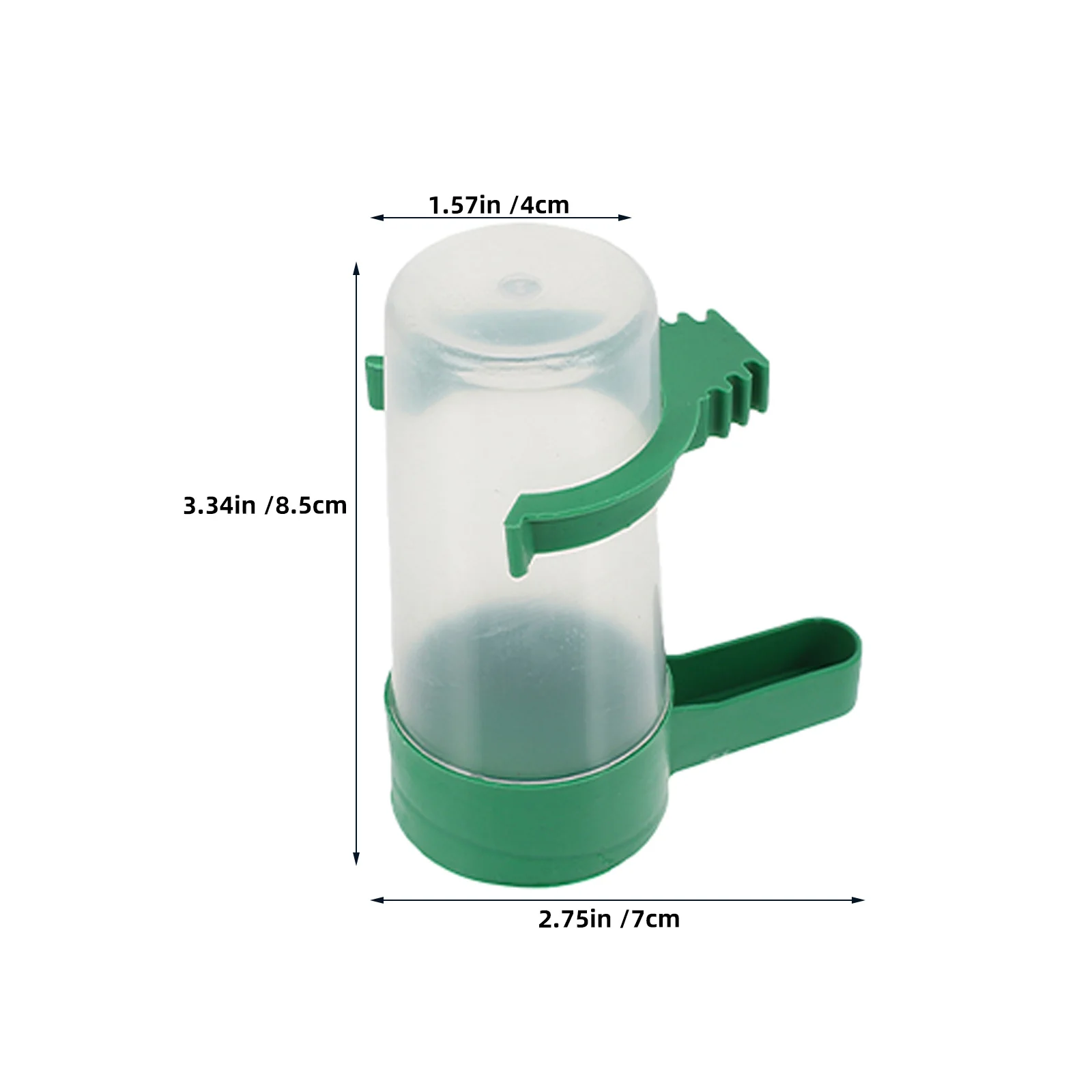 18 قطعة موزع مياه الببغاء الأوتوماتيكي قفص الطيور وعاء مياه مقاوم للانسكاب الشرب المغذية لموزع الطيور الببغاء