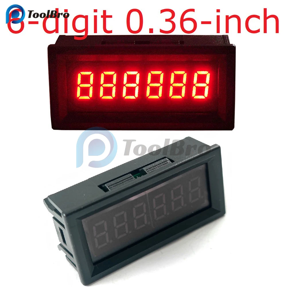 Led Digital Display Módulo Painel Caracteres Inglês Modbus Rtu 036 056 em Bit Números de Bit Plc dc 5v 12v 24v Rs485