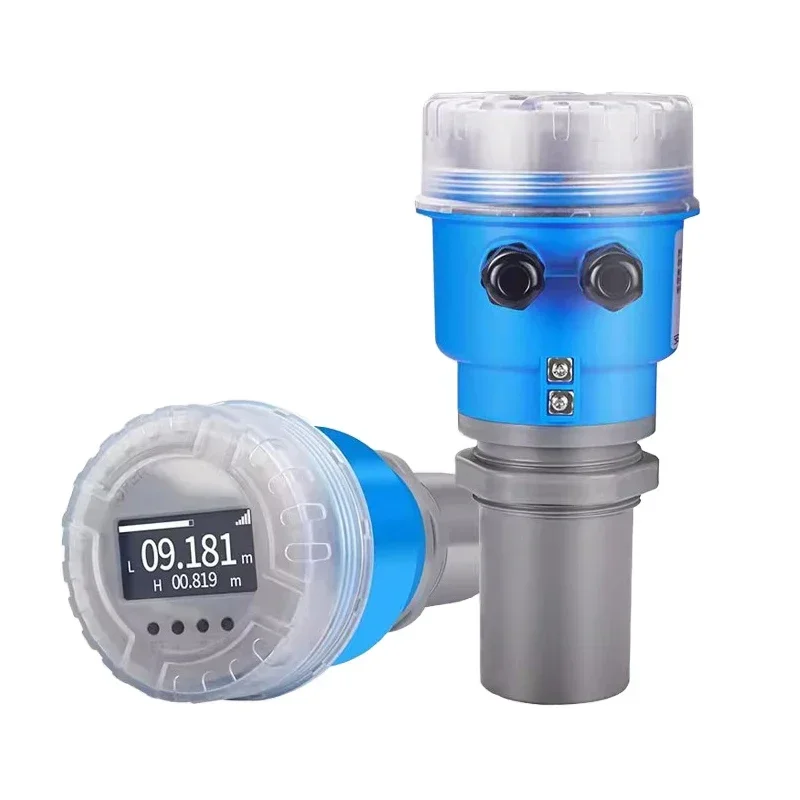 Ultrasonic Level Gauge Measure the water level of the 0-20M Water Tank Deep Well River Channel 4-20mA RS485 Output Level Sensor