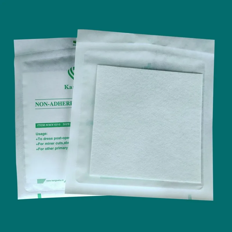 Breathable wound exudate absorption cotton pad applicator wound replacement care patch