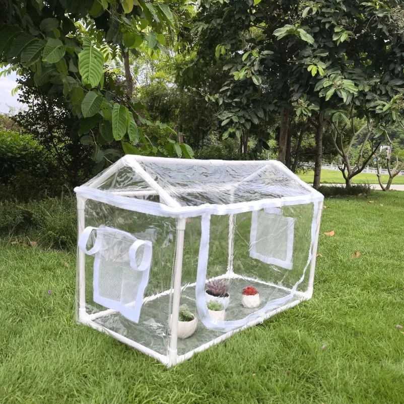 Transparent PVC Plant Frost‑Protection Greenhouse Cover Insect‑Proof Rain‑Proof Heat‑Preservation Garden Shelter